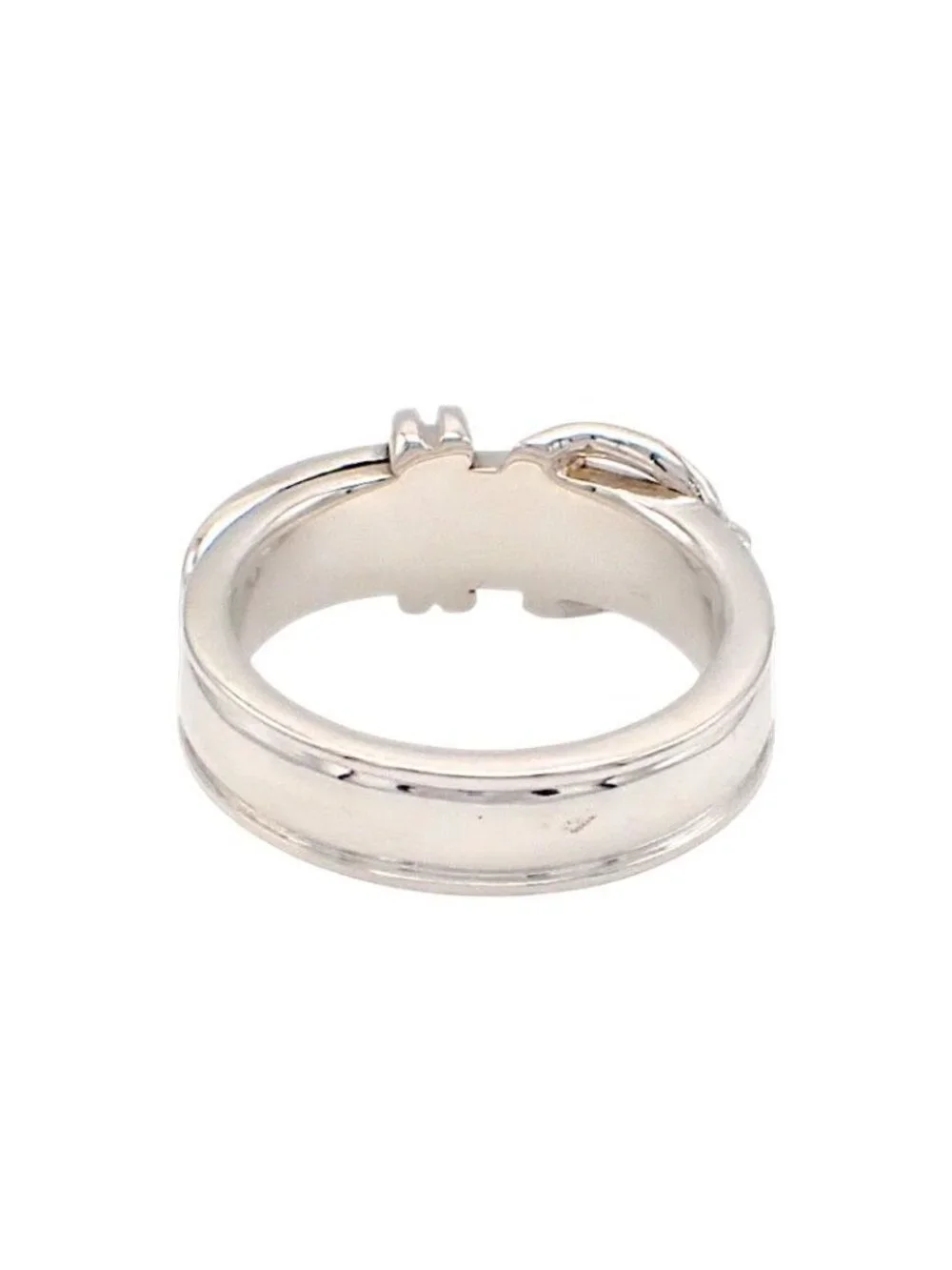 Hermes Ceinture Belt Ring 925 Sterling Silver